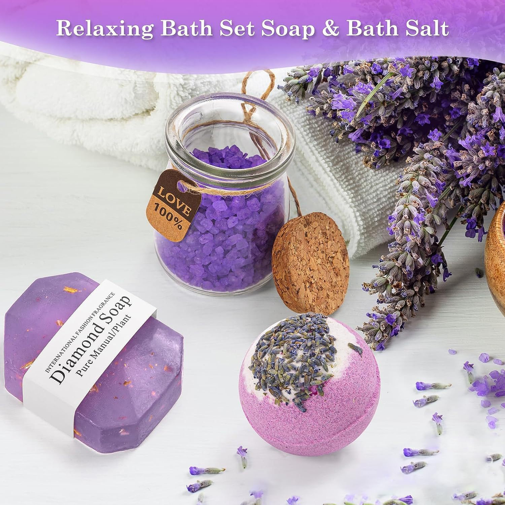 Gift for Women, Relaxing Spa Gift Basket Set for Women Self Care Gifts, Birthday Gifts, Thank You Gifts, Christmas Gifts for Her Women Mom Wife Sister Girlfriend