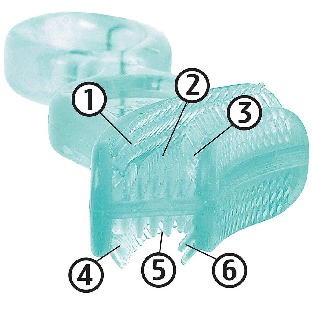 Baby’S First Toothbrush & Teether - Dentist Recommended, Freezer-Safe Silicone for Ages 4+ Months, Teething Relief + Dental Care, Dishwasher Safe, Blue